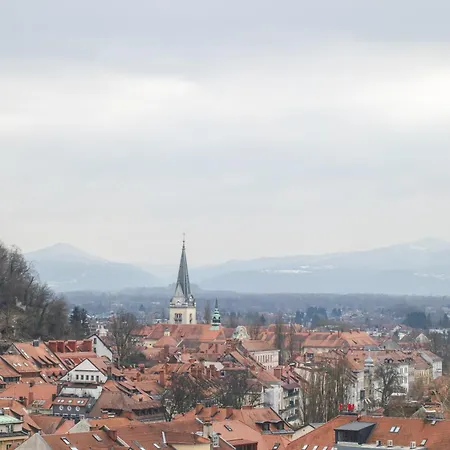 Apartment Skyscraper Amazing Castle & View Ljubljana