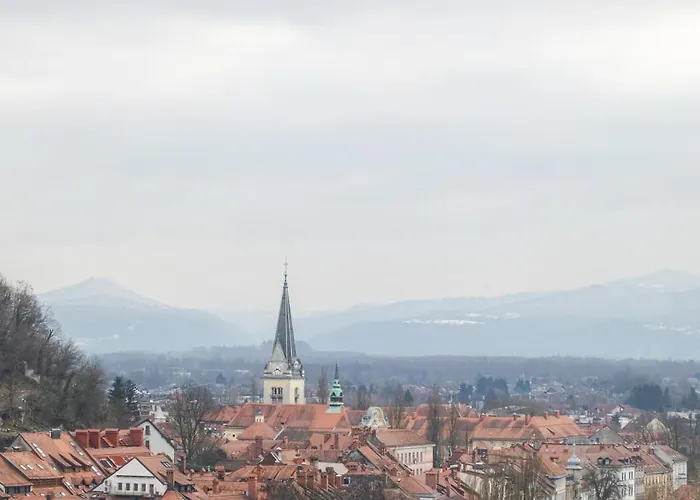 Apartma Skyscraper Amazing Castle & View Ljubljana